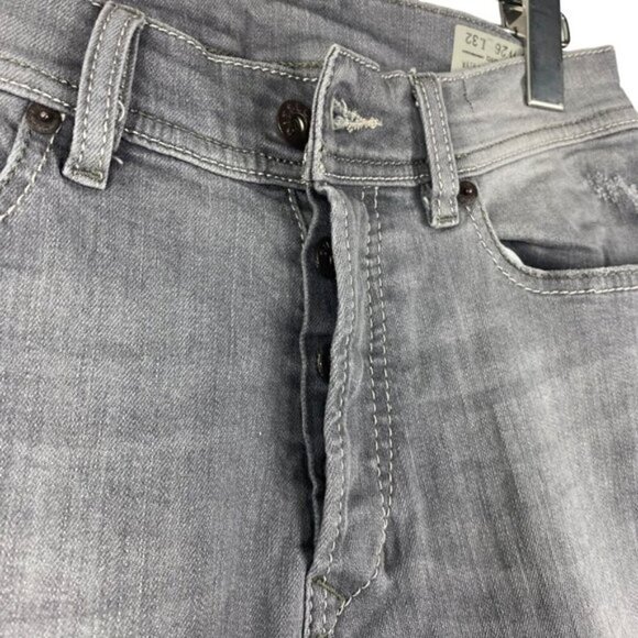 Diesel Men's Tepphar R050G Slim Carrot Stretch Denim Jeans Grey US 26 X 32 - Picture 8 of 15